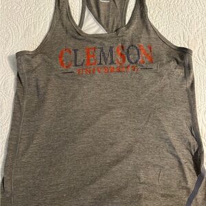 Champion Gray and Orange Sleeveless Tank Top